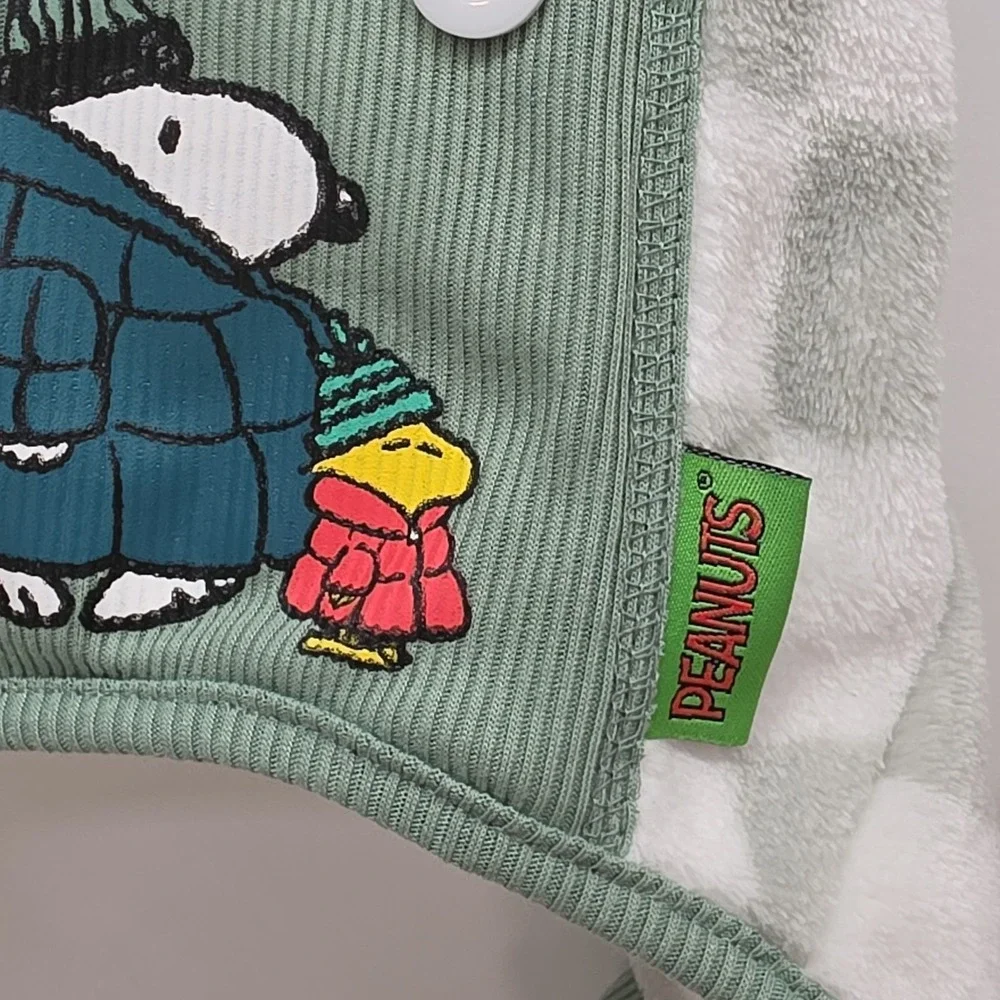 Peanuts New 2025 Snoopy & Woodstock Theme Pet Pajamas Size X-Small